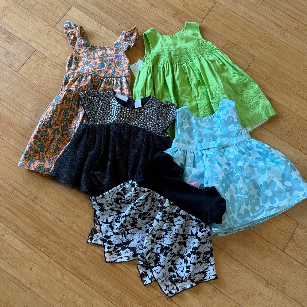 Baby Girl Dress Bundle size 6 months EUC